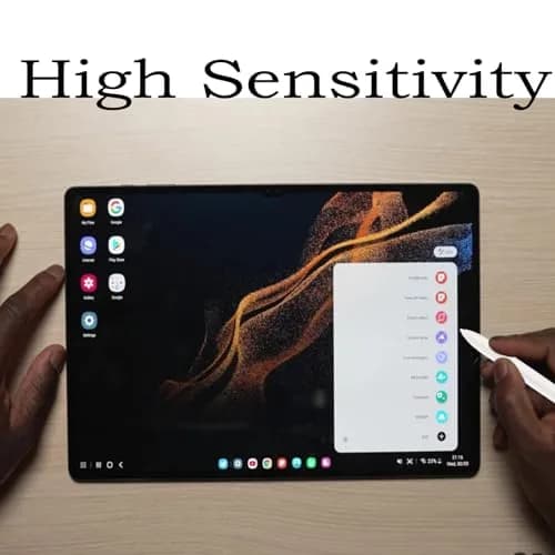 Peixiong S9 S Pen for Samsung Galaxy Tab S9 /S9 Plus/S9 Ultra | 0.7mm Tips, Pressure Sensor, Beige thumbnail 4