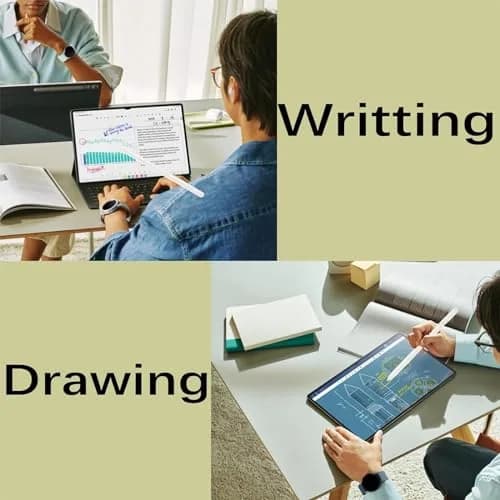 Peixiong S9 S Pen for Samsung Galaxy Tab S9 /S9 Plus/S9 Ultra | 0.7mm Tips, Pressure Sensor, Beige thumbnail 7
