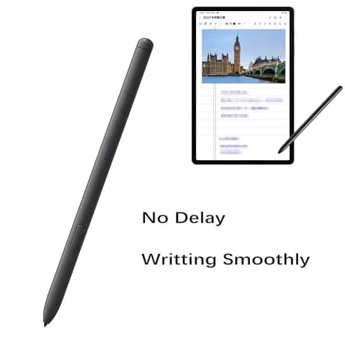 Dakexiong Galaxy S9 Ultra S Pen Replacement for Samsung Galaxy Tab S9 Plus Stylus Pen with Bluetooth (Black) + 5 Tips thumbnail 5