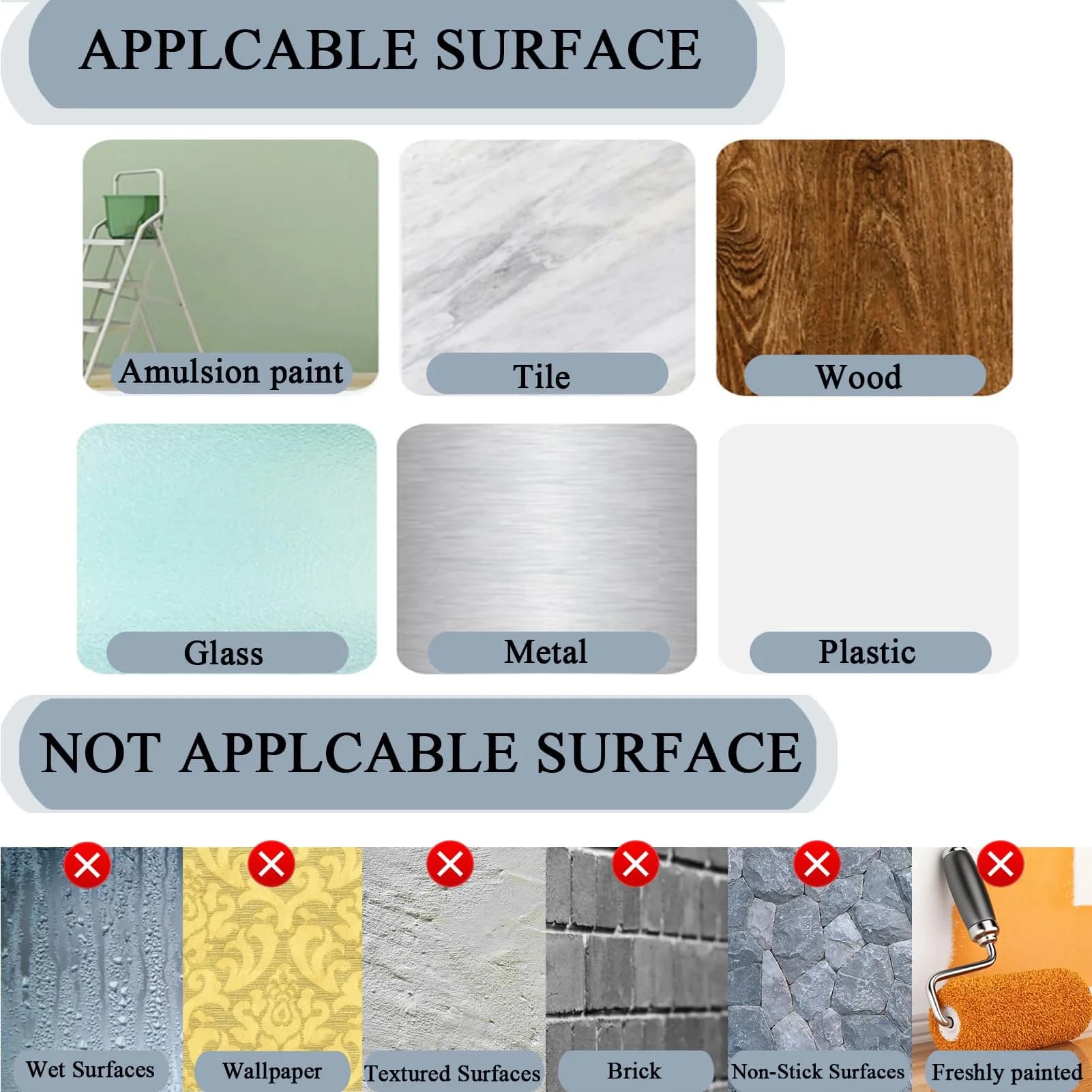 LMJIA Sticky Tack for Wall Hanging 500 Pcs | Removable Poster Putty & Mounting Putty - view 6