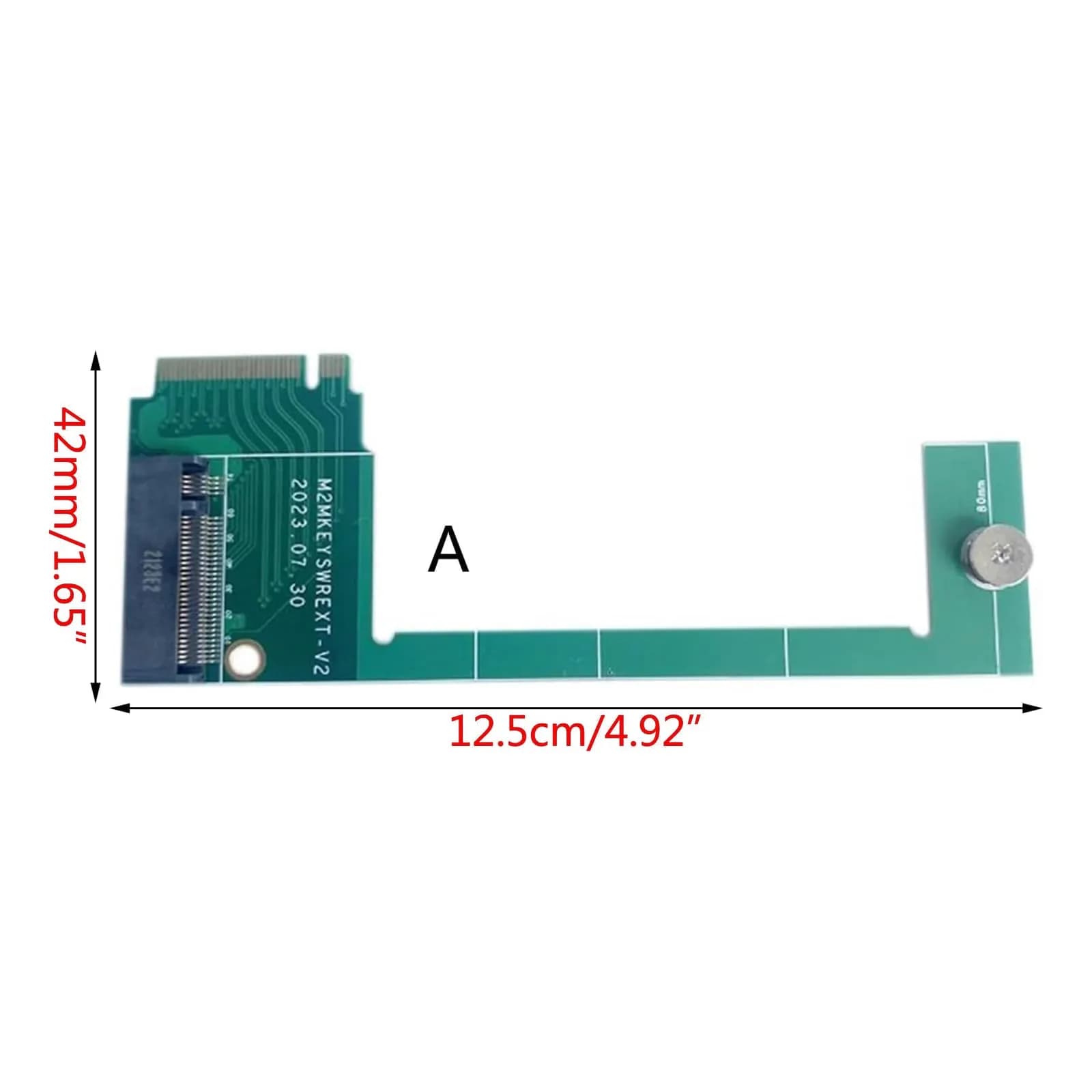 Mustpoint M2 Modified Board PCIE 4.0 for Rog Ally Handheld Console SSD Memory Card Adapter Converter Transfer Board 90° M2 Transfercard - view 6