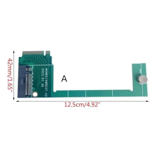 Mustpoint M2 Modified Board PCIE 4.0 for Rog Ally Handheld Console SSD Memory Card Adapter Converter Transfer Board 90° M2 Transfercard thumbnail 6