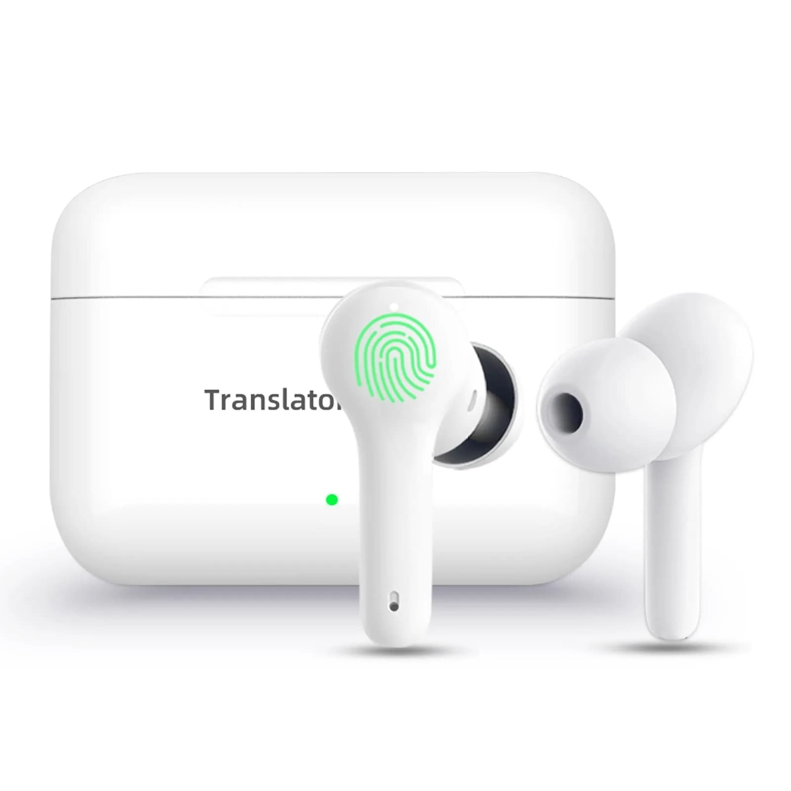ANFIER M6 Translator Earbuds Language Translator Device 144 Languages | Rapid 0.5s Translation, Music & Calls