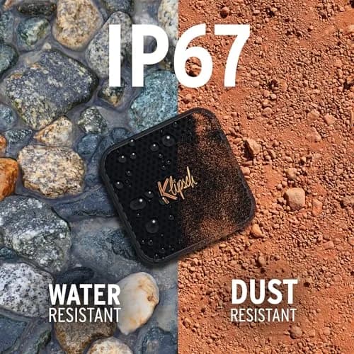 Klipsch The Austin Portable Bluetooth Speaker 10.5 cm (4.13"W) | IP67 Waterproof, 12-Hour Battery thumbnail 5