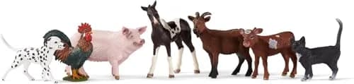 Schleich Farm World 7-Piece Farm Animal Playset 2.27 kg (5 lb) | Realistic Educational Toy Figures for Kids Ages 3+ thumbnail 7