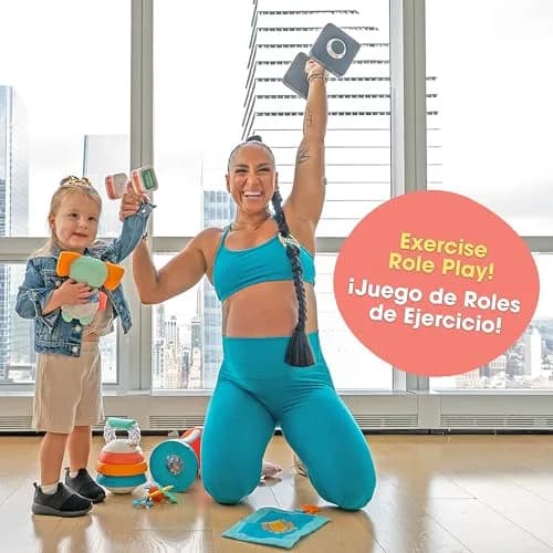 BEBÉ FUERTE Strong & Sunny Clip On Stroller Toy for Infants | Bilingual Developmental Baby Teething Toy thumbnail 6
