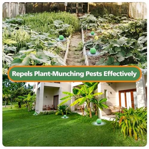 USKICH Natural Peppermint Oil Rabbit Repellent Pellets 20 Pack | 20 Count, 8 Gloves, 10 Mesh Bags thumbnail 6