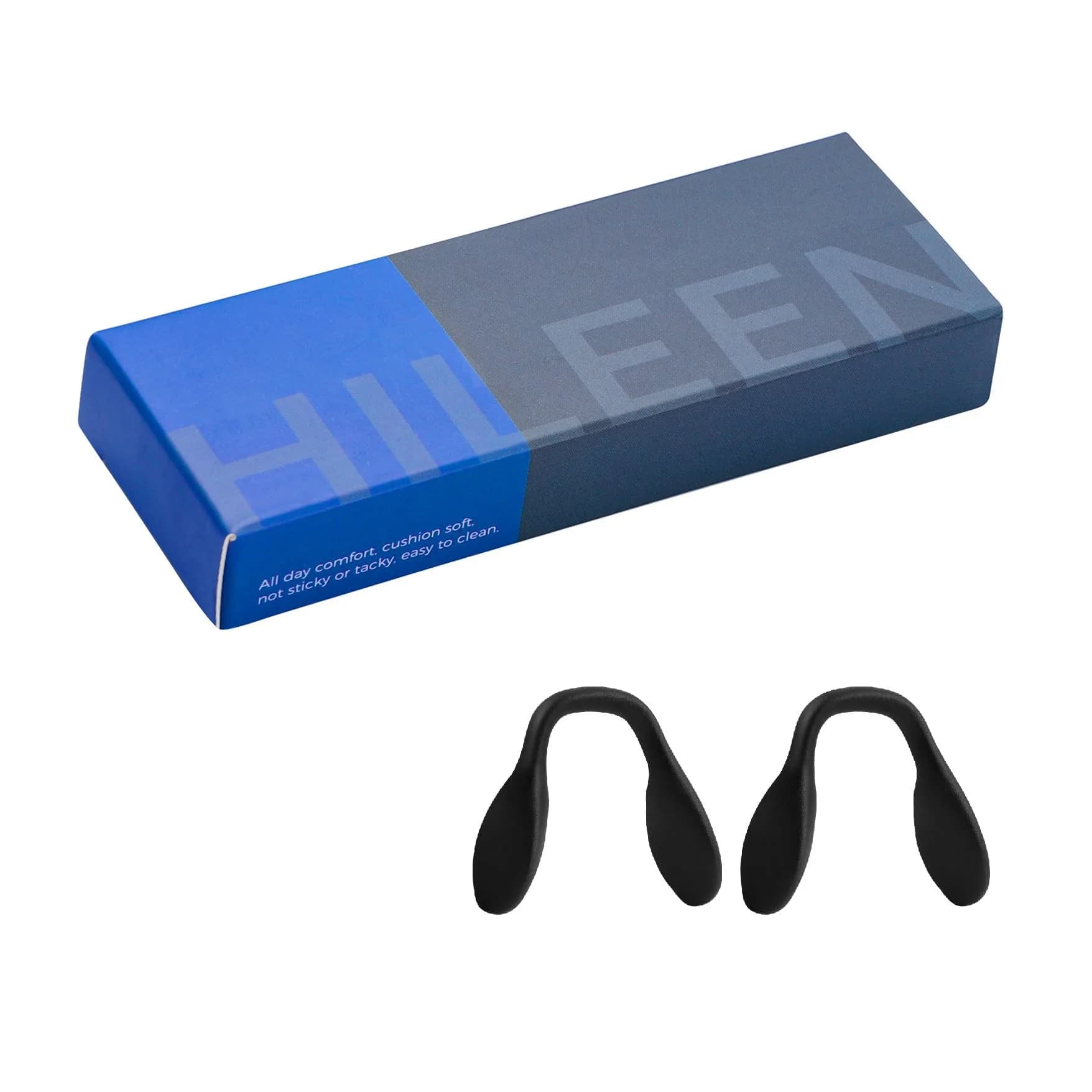 HILEEN Replacement Nose Pads for Oakley Sunglasses | 51mm x 8mm Black Silicone (2-Pack) - view 6