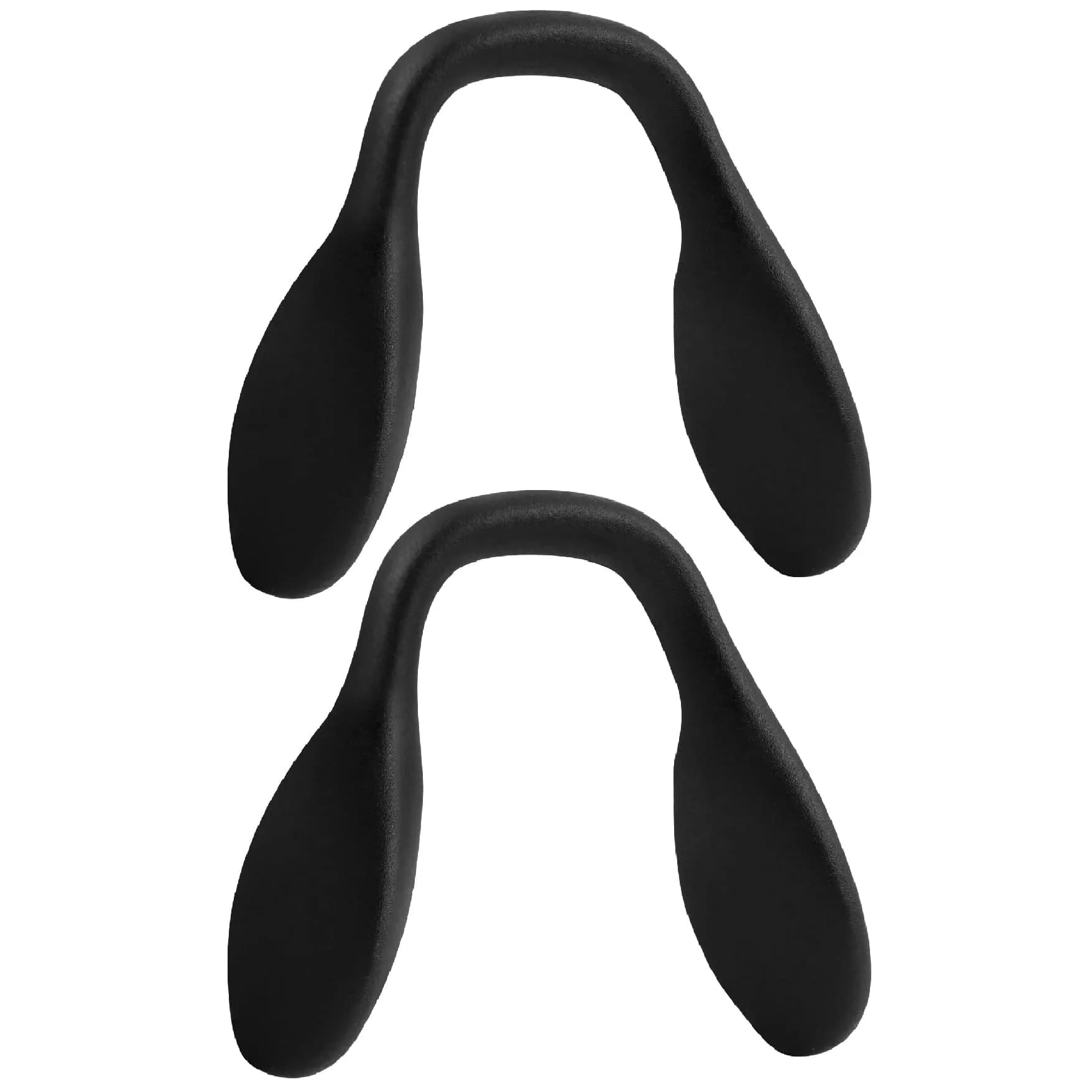 HILEEN Replacement Nose Pads for Oakley Sunglasses | 51mm x 8mm Black Silicone (2-Pack) - view 2
