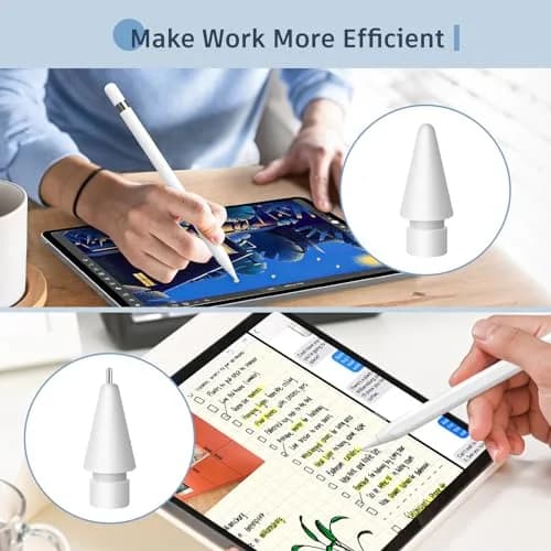 MEKO Replacement Pencil Tips for Apple Pencil 1st/2nd Gen | Precise, Wear-Resistant thumbnail 6