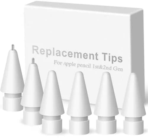 MEKO Replacement Pencil Tips for Apple Pencil 1st/2nd Gen | Precise, Wear-Resistant thumbnail 7