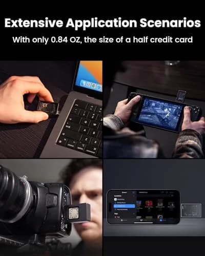 SHARGE Disk M.2 NVMe SSD Enclosure with Active Cooling System, 10Gbps USB C 3.2 Gen2, 2TB Capacity thumbnail 7