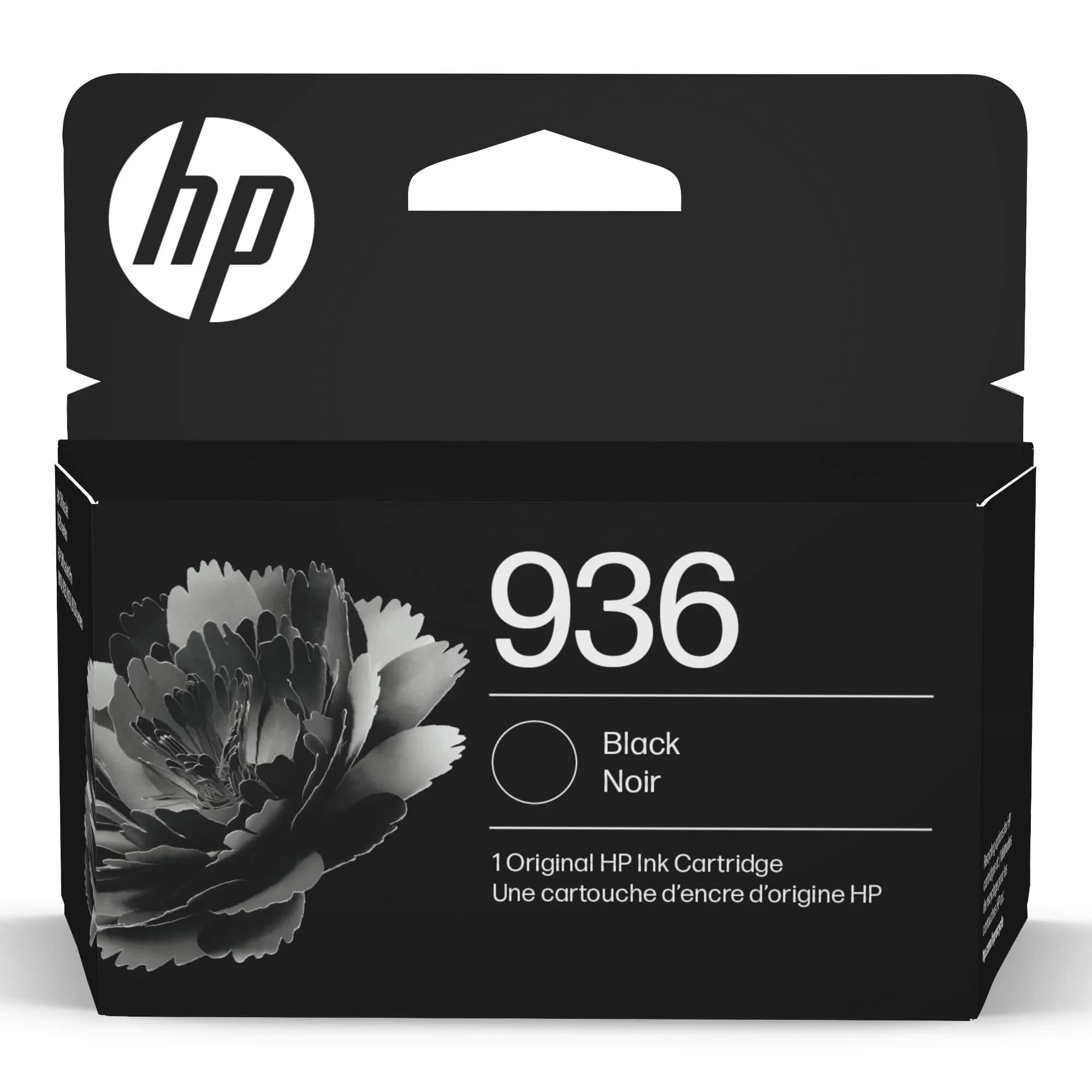 HP 936 Black Original Ink Cartridge | 1250 Pages | Fade Resistant — Black