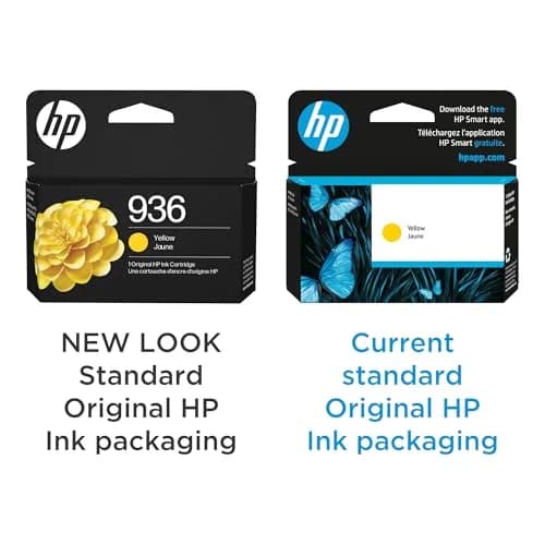 HP 936 Yellow Ink Cartridge | 800 Pages | Fade Resistant | Eligible for Instant Ink thumbnail 3