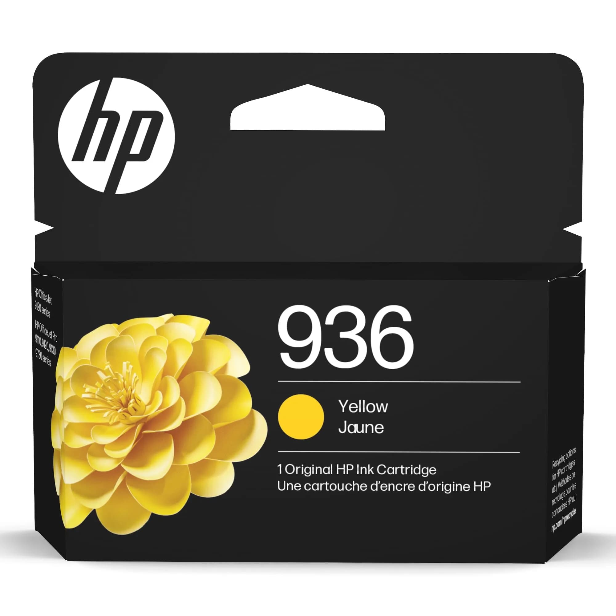 HP 936 Magenta Ink Cartridge | 800 Pages Yield | Fade Resistant — Yellow