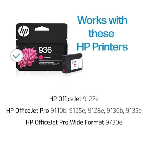 HP 936 Magenta Ink Cartridge | 800 Pages Yield | Fade Resistant thumbnail 2