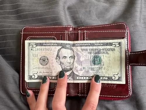 GGOOB Small Wallet for Women Zip Bifold Brown | Compact & Roomy with Zipper Coin Pocket thumbnail 10