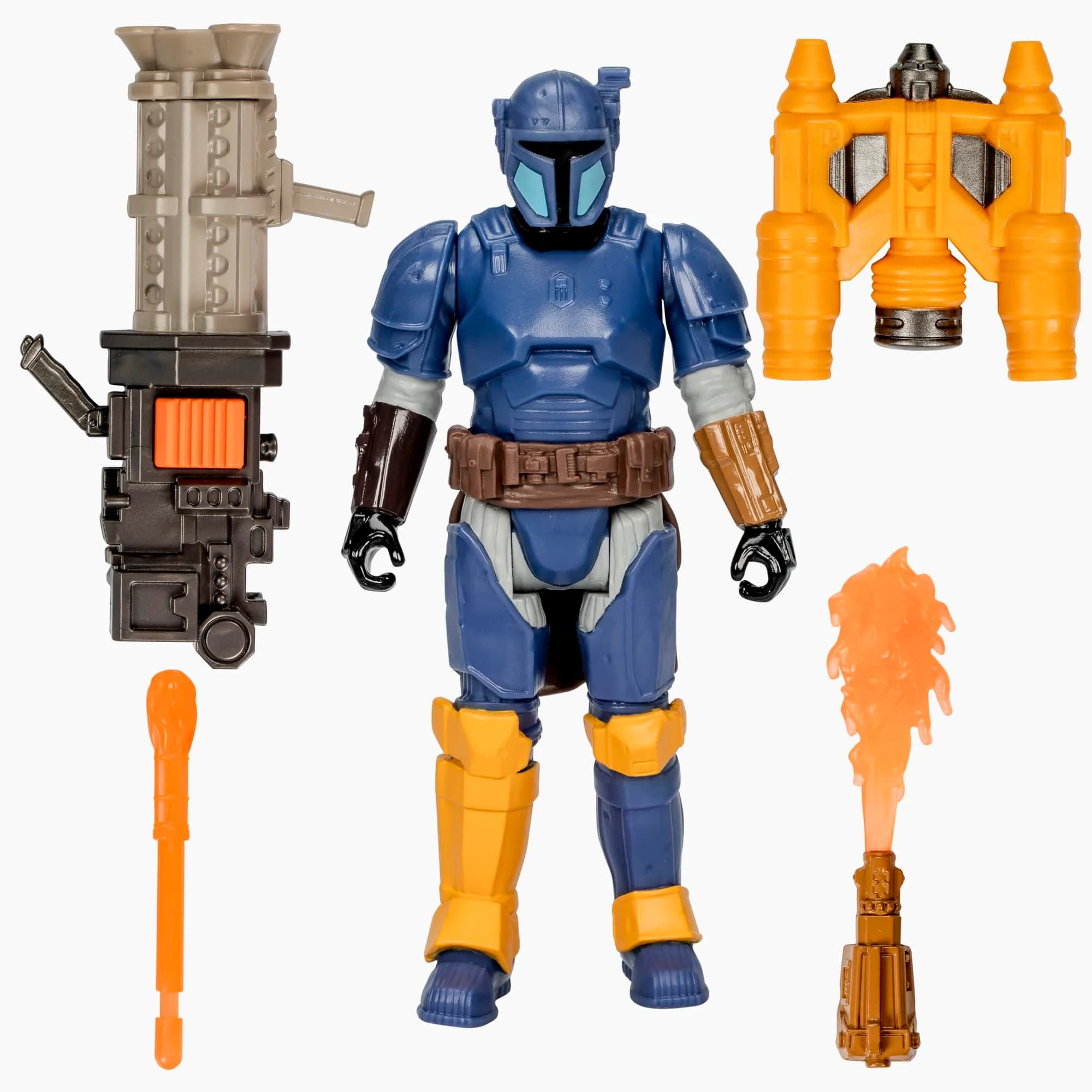STAR WARS Epic Hero Series Paz Vizsla 4-Inch Action Figure with 4 Accessories | Poseable Play for Kids 4+ — Paz Vizsla