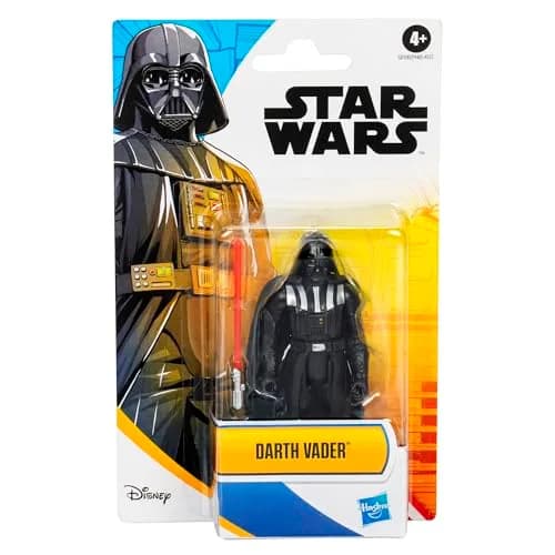 STAR WARS Epic Hero Series Darth Vader 4-Inch (10 cm) Action Figure with Lightsaber | Poseable Toy for Kids Ages 4+ thumbnail 4