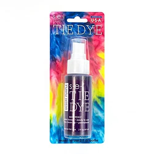 S·E·I Desert Purple Tie Dye Spray Bottle 2oz (59ml) | Permanent Fabric Dye for Clothing & Crafts thumbnail 4
