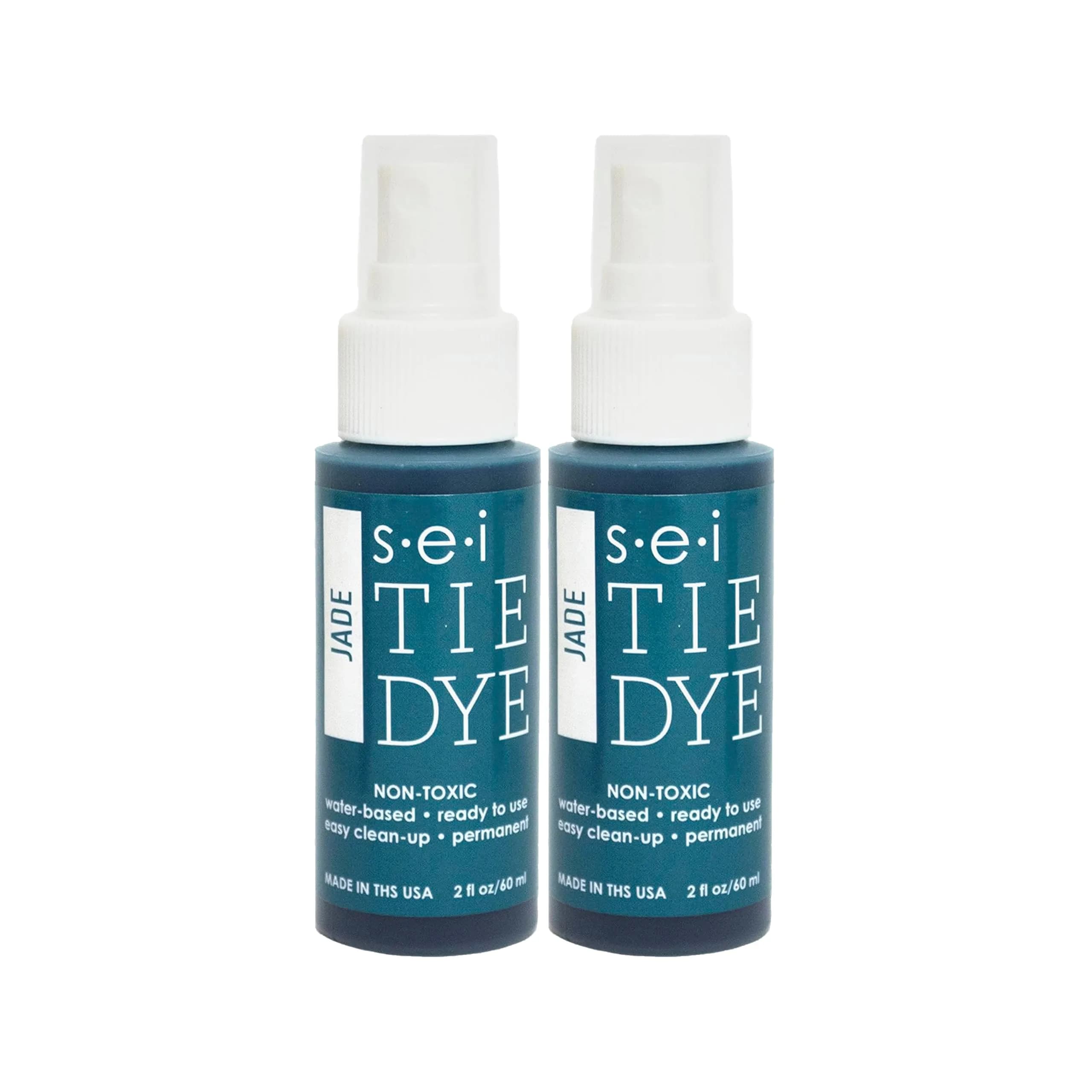 S·E·I Jade Tie Dye Spray Bottle 2oz (59ml) | Non-Toxic Permanent Fabric Dye for Clothing - main product image