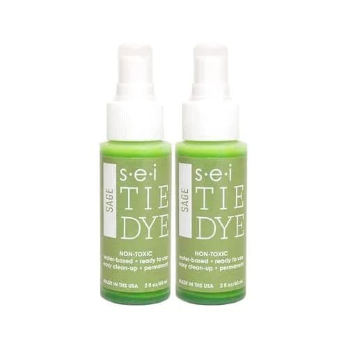 S·E·I Sage Tie Dye Spray Bottle 2oz (59ml) | Permanent Clothing Dye for DIY Projects thumbnail 1