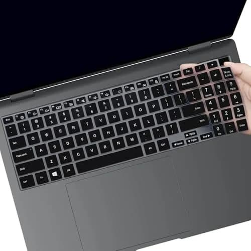 MUBUY-GOL Keyboard Cover for Samsung Galaxy Book 5/4/3 15.6"/16" | US Layout, Waterproof & Washable thumbnail 1