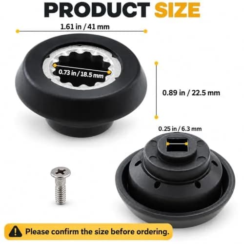 Opzour Blender Drive Socket Kit for NutriBullet RX NB-301S 1700W | Restores Power & Blending thumbnail 2