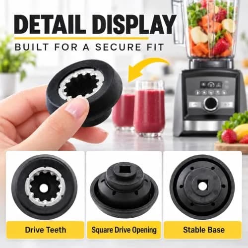 Opzour Blender Drive Socket Kit for NutriBullet RX N17-1001 NB-301S | Restores Power & Blending thumbnail 4