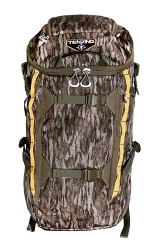TENZING 1500 Whitetail Day Pack, Olive Green | Hunting Backpack with 4 Compartments & 10 Pockets thumbnail 1
