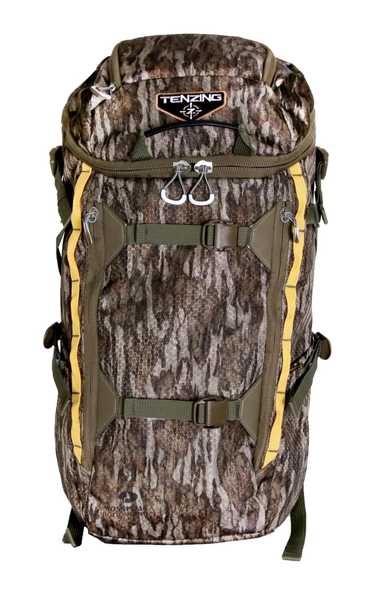TENZING 1500 Whitetail Day Pack, Olive Green | Hunting Backpack with 4 Compartments & 10 Pockets