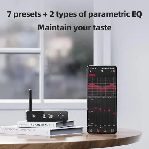 FiiO BR13 HiFi Bluetooth 5.1 Receiver with USB DAC, LDAC/aptX Low Latency, OLED Display & RCA Optical Coaxial Output | Upgrade Your Old Stereo System thumbnail 5