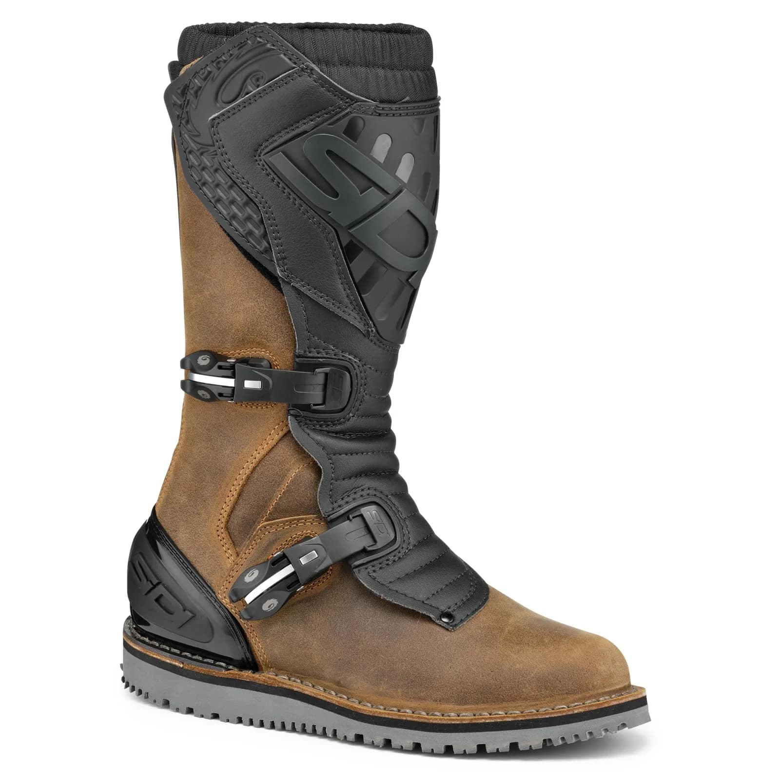 Sidi Trial Zero 2 Off-Road Boots | Durable Lightweight Trail Footwear (70-120 chars) — Brown/Black
