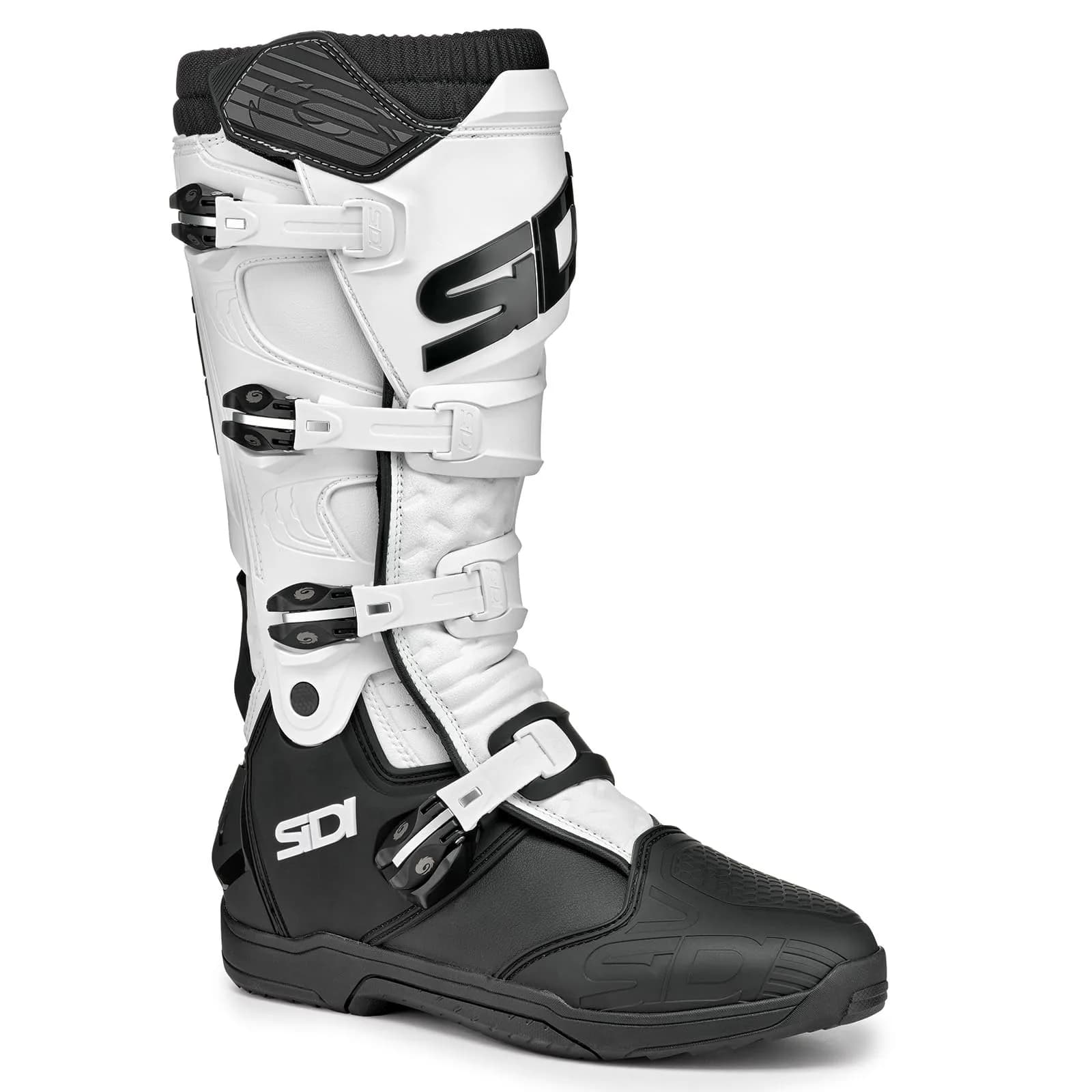 Sidi X Power SC Off-Road Motorcycle Boots | Ultra-Light, Durable & Versatile (70-120 chars) — Black White