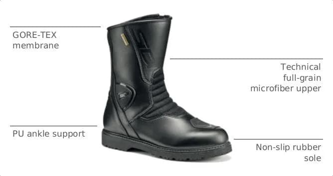 Sidi Gavia Gore Adventure Touring Motorcycle Boots | All-Weather Waterproof Comfort (70-120 chars) thumbnail 4