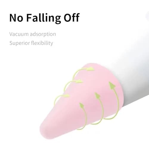 YBSUCLD Silicone Pencil Nib Sleeves for Apple Pencil 1/2/Pro/USB-C, Pink (100 Count) thumbnail 7