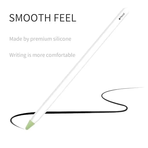 YBSUCLD Silicone Pencil Nib Sleeves for Apple Pencil 1/2/Pro/USB-C, 100pcs Green | Protects Screen & Extends Tip Life thumbnail 5