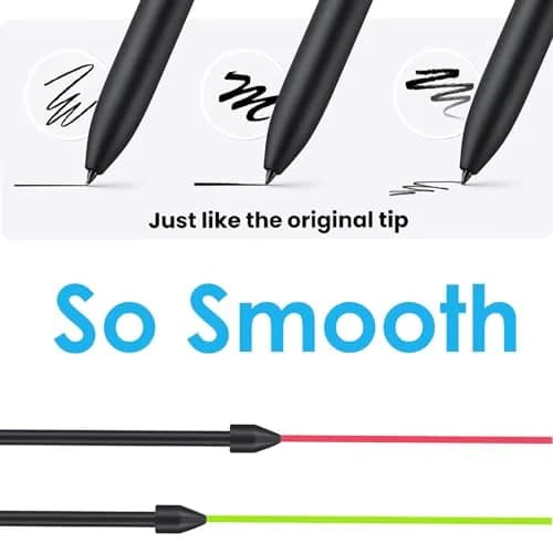 CaoXiong Titanium Alloy S Pen Nibs for Samsung Galaxy Tab S6 Lite Stylus Pen Tips with Tweezer (5 Pcs) thumbnail 4