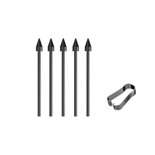 CaoXiong Titanium Alloy S Pen Nibs for Samsung Galaxy Tab S6 Lite Stylus Pen Tips with Tweezer (5 Pcs) thumbnail 1