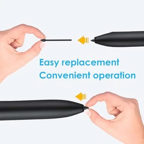 CaoXiong Titanium Alloy S Pen Nibs for Samsung Galaxy Tab S6 Lite Stylus Pen Tips with Tweezer (5 Pcs) thumbnail 7