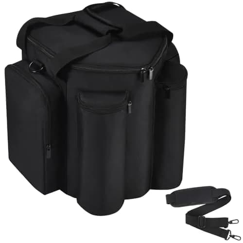 Seracle Carrying Case for Bose S1 Pro+ / S1 Pro Speaker & Microphone, Black | Padded Oxford Fabric with Shoulder Strap thumbnail 1