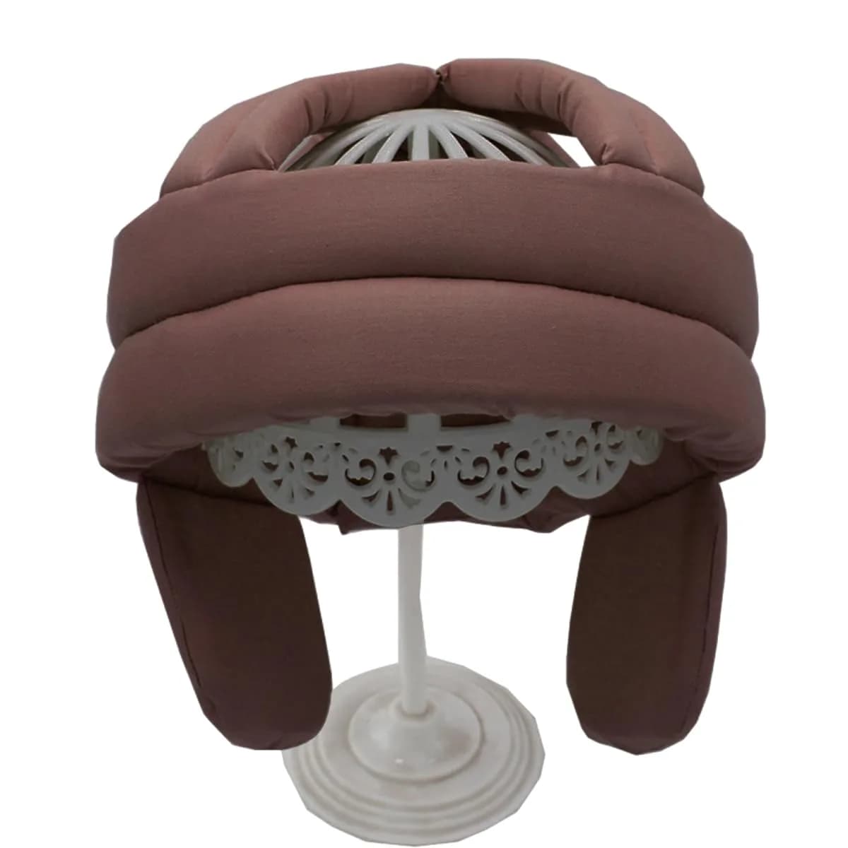 PENINSULA LOVE Elderly Protective Hat Thick Soft Helmet for Seniors - Adjustable Safety Bump Cap (Coffee) - view 9