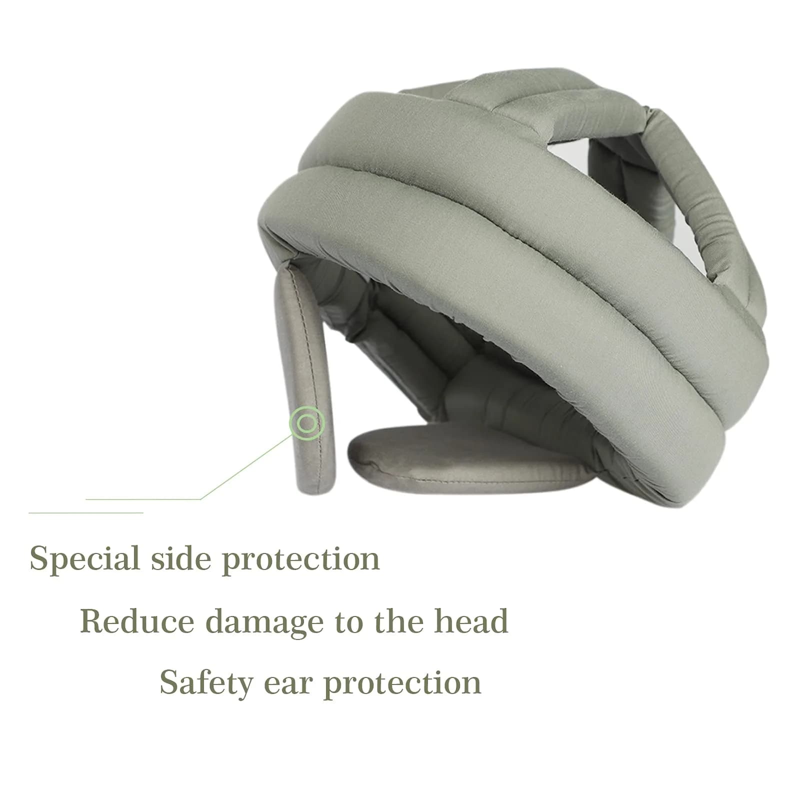 PENINSULA LOVE Elderly Protective Hat Thick Soft Helmet 50-73cm (19.7-28.7in) | Adjustable Anti-Fall Head Protection - view 5
