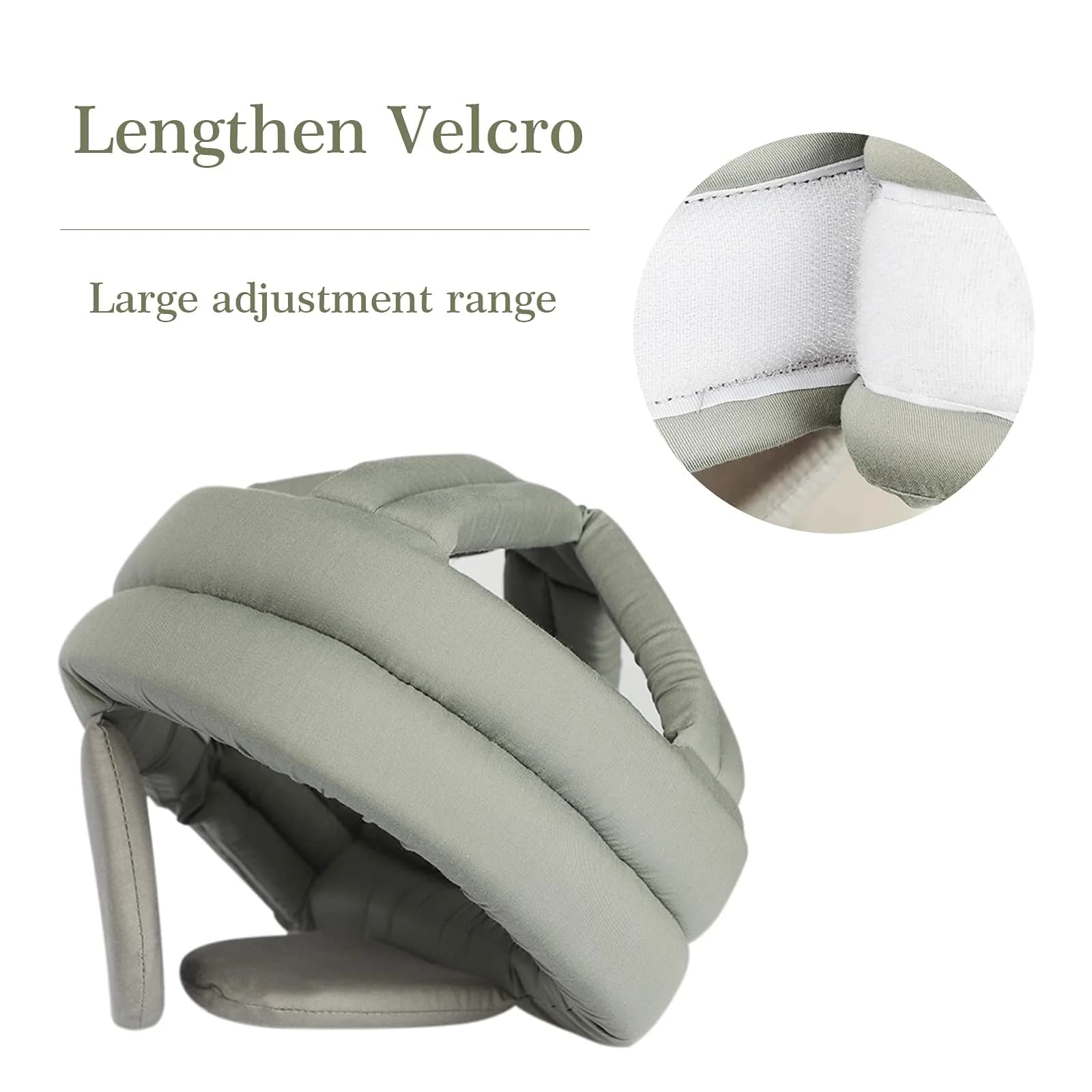 PENINSULA LOVE Elderly Protective Hat Thick Soft Helmet 50-73cm (19.7-28.7in) | Adjustable Anti-Fall Head Protection - view 3