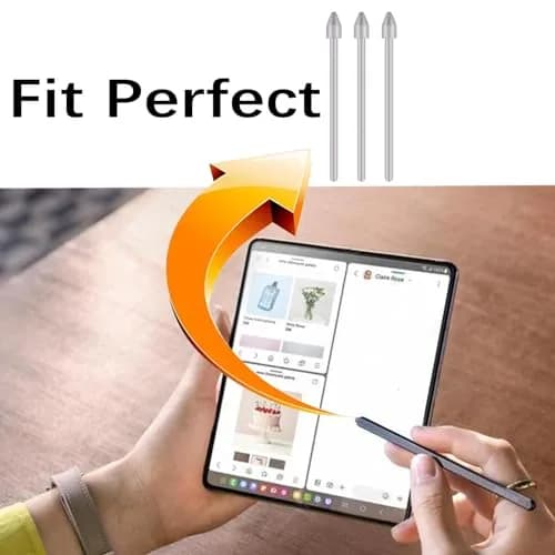 Peixiong Galaxy Z Fold 6/5 S Pen Nibs & Tips Replacement for Samsung ZFold 6-3 Pack | Smooth Digital Writing thumbnail 3