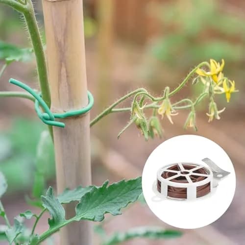PATIKIL Garden Twist Ties 20M | Reusable with Cutter for Plants & Cable Organization (70-120 chars) thumbnail 6
