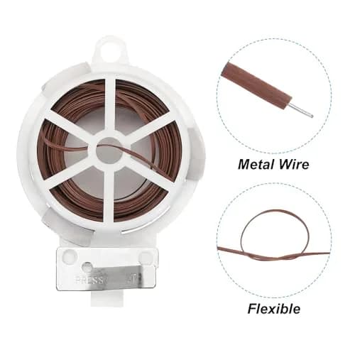 PATIKIL Garden Twist Ties 20M | Reusable with Cutter for Plants & Cable Organization (70-120 chars) thumbnail 3