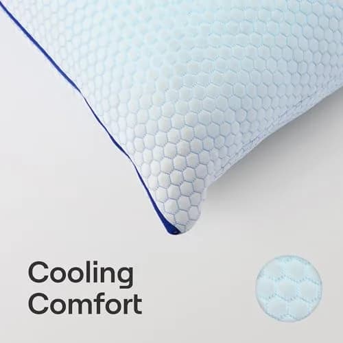 Nectar Tri-Comfort Cooling Pillow Standard | Adjustable Firmness & Breathable Support thumbnail 4