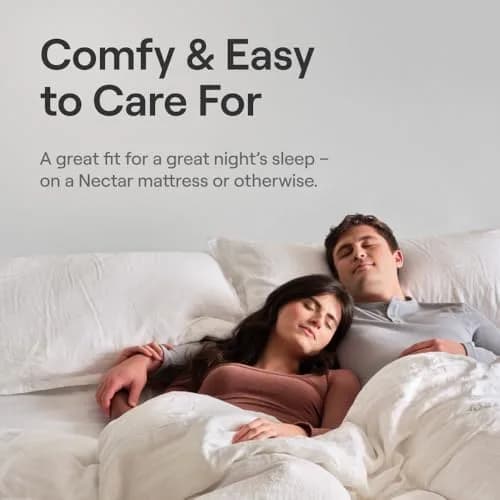 Nectar Tri-Comfort Cooling Pillow Standard | Adjustable Firmness & Breathable Support thumbnail 6