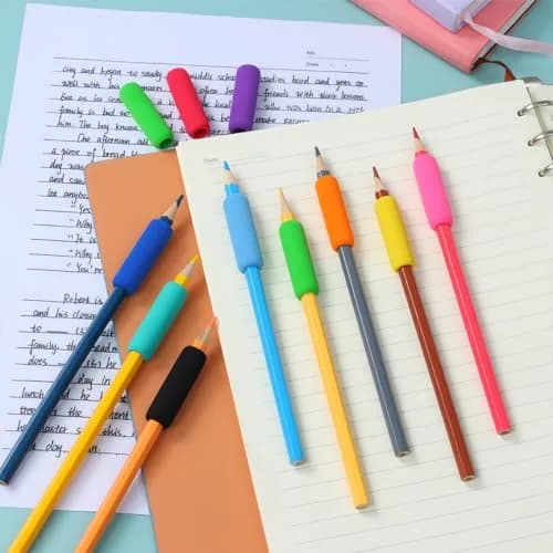 OSteed Foam Pencil Grips Bulk Pack of 50 | Ergonomic Writing Aid for Kids & Adults thumbnail 4